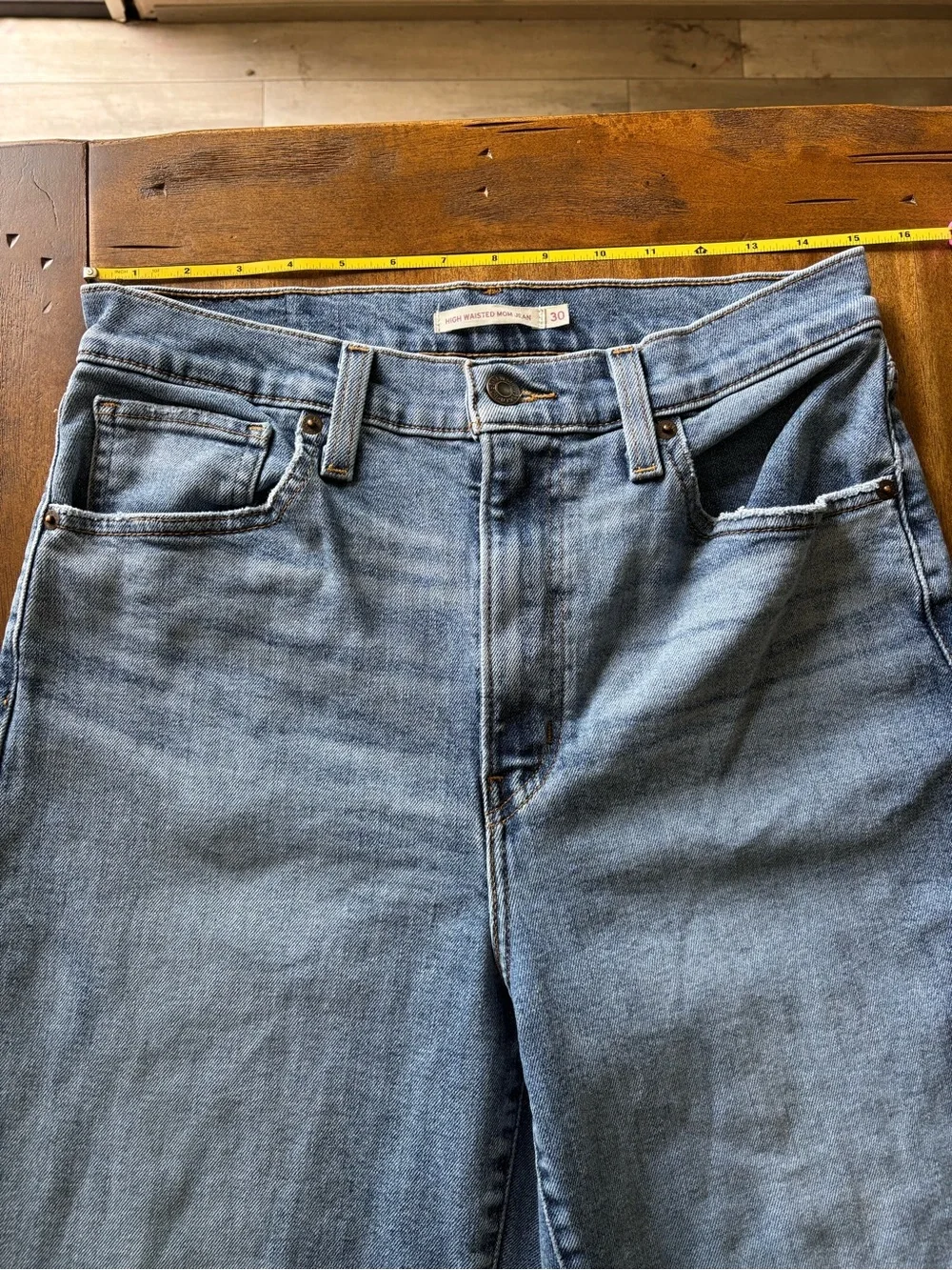 Levi's High Waisted Mom Jean